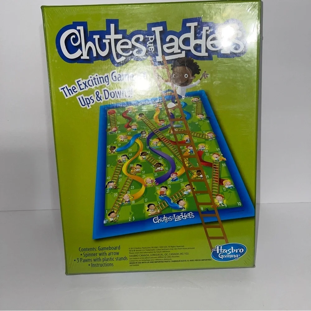 Hasbro Chutes and Ladders Board Game (A47560000) SEALED 2013